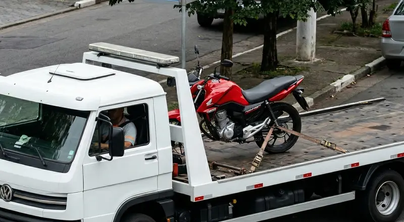 Reboque de moto em São Carlos – guincho especializado para motocicletas